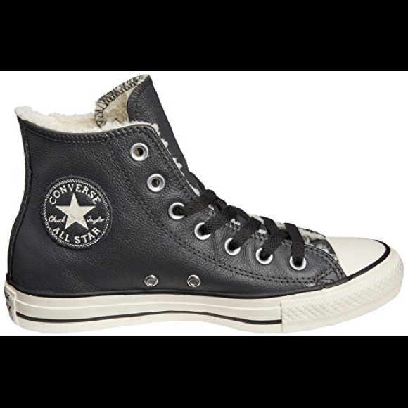 black leather converse 5